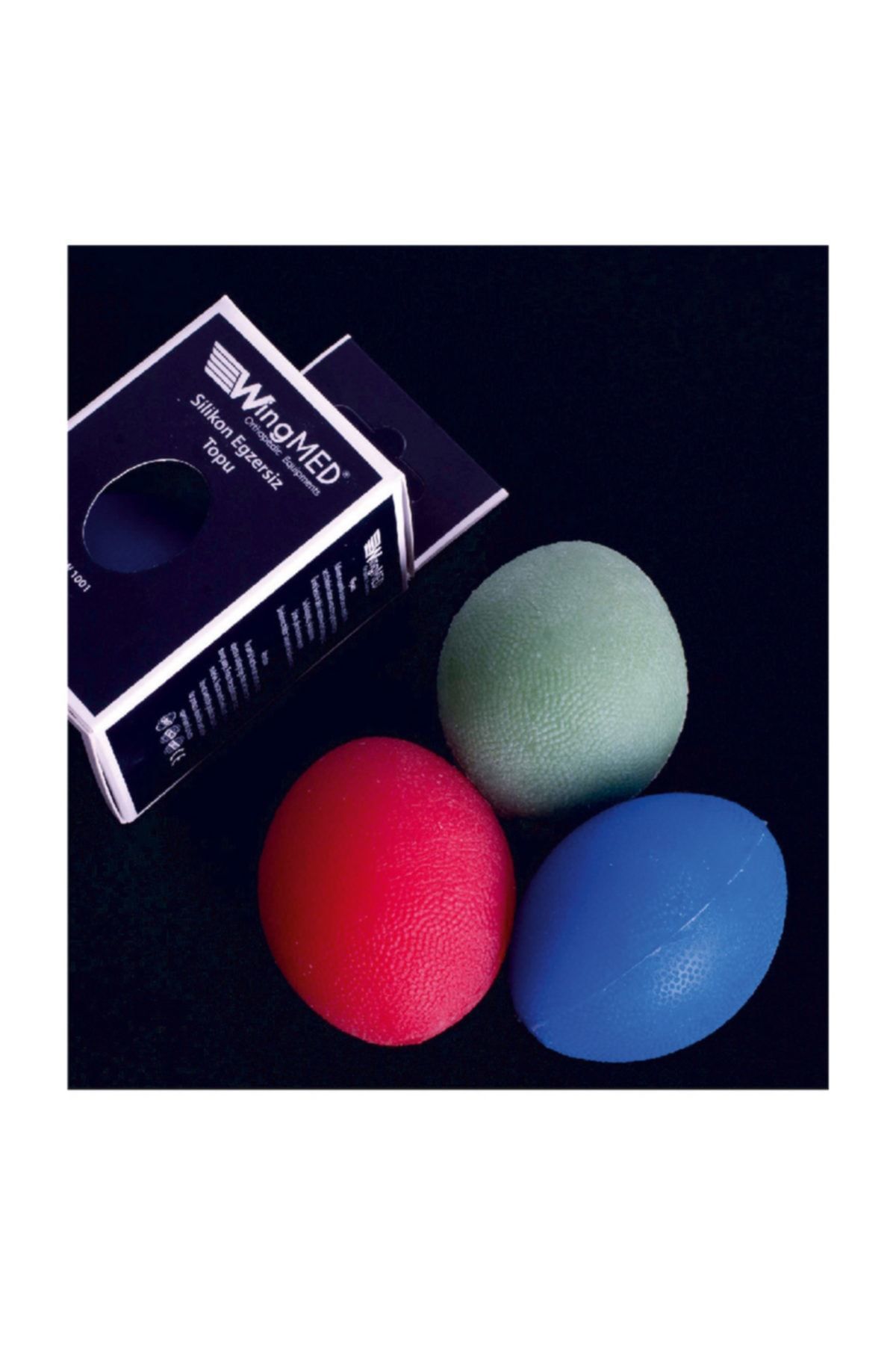 Medikaltec Egzersiz Topu - Silikon - Mavi