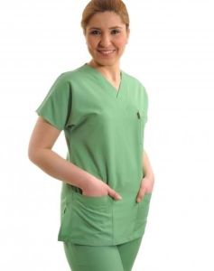 Medikaltec Dr Greys Modeli Cerrahi takım Terikoton ince Kumaş Medikaltec5540 - Görsel 2 (Ön görünüm)