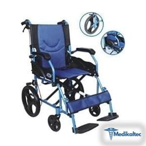 Pulsemed Katlanabilir Tekerlekli Sandaly - Medikaltec Katlanabilir Tekerlekli Sandalye KY863LABJ-C-'' - Görsel 1