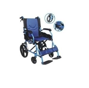 Pulsemed Katlanabilir Tekerlekli Sandaly - Medikaltec Katlanabilir Tekerlekli Sandalye KY863LABJ-C-''-