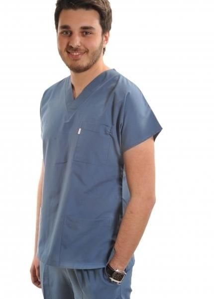 Medikaltec Dr Greys Modeli Cerrahi takım Terikoton ince Kumaş Medikaltec5546 - Görsel 1 (Ön görünüm)
