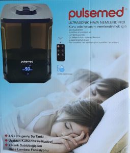 Pulsemed Ultrasonik Hava Oda Nemlendiric - Medikaltec Ultrasonik Hava Oda Nemlendirici Medikaltec9106 - Görsel 2 (Ön görünüm)