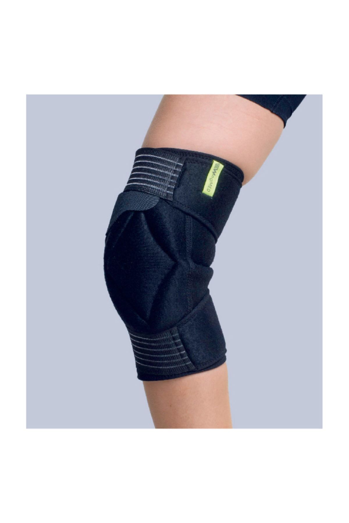 Medikaltec Ped Destekli Sporcu Dizliği - (standart) Medikaltec4455 - Görsel 1 (Ön görünüm)