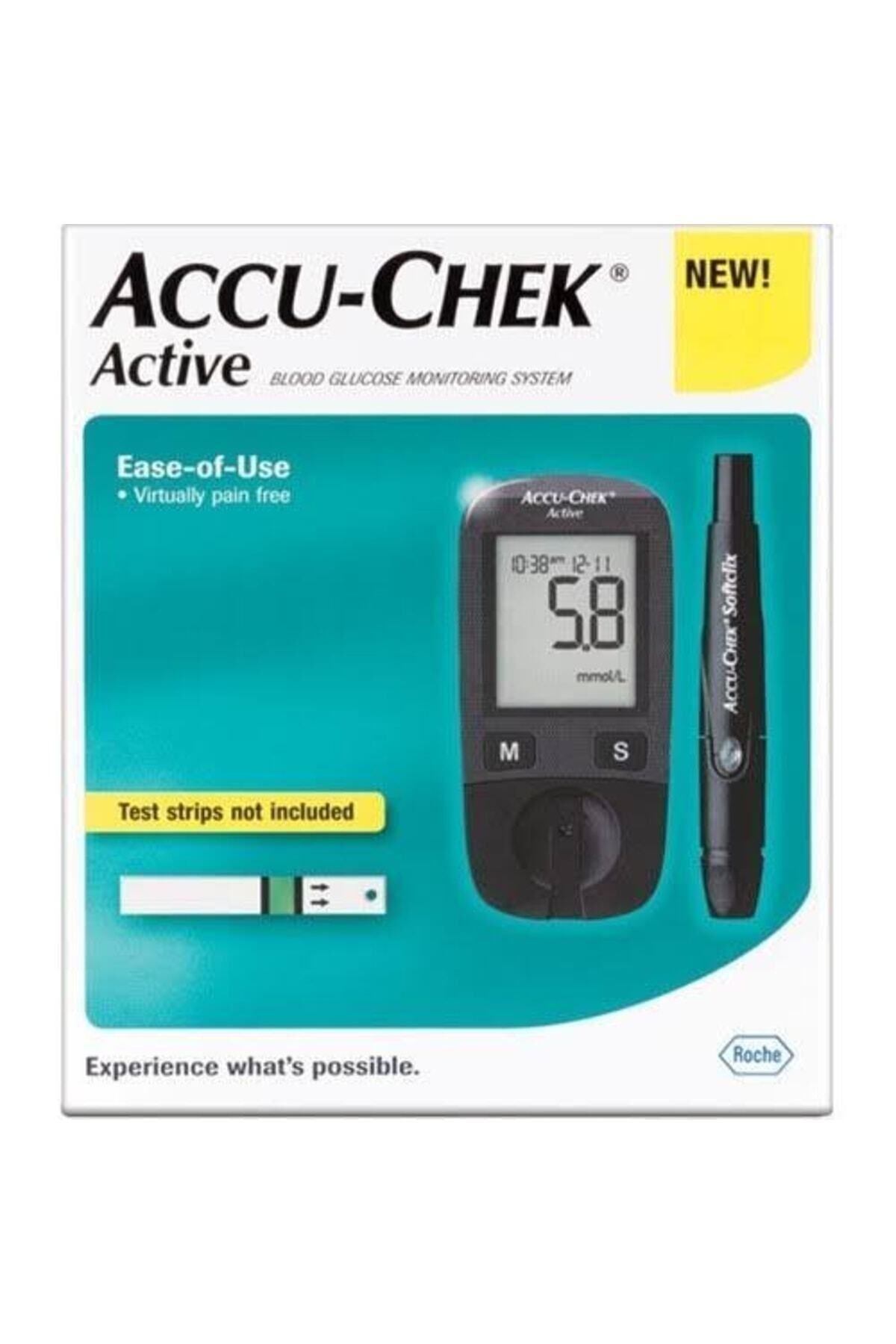 Medikaltec Accu-chek Actıve Ölçüm Cihazı Medikaltec3456 - Görsel 1 (Ön görünüm)