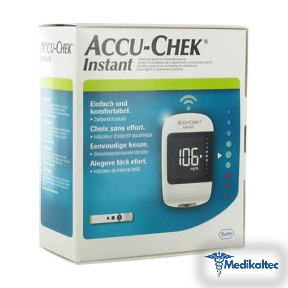 Medikaltec Accu Chek Instant Şeker Ölçüm Cihazı Medikaltec3457 - Görsel 1 (Ön görünüm)