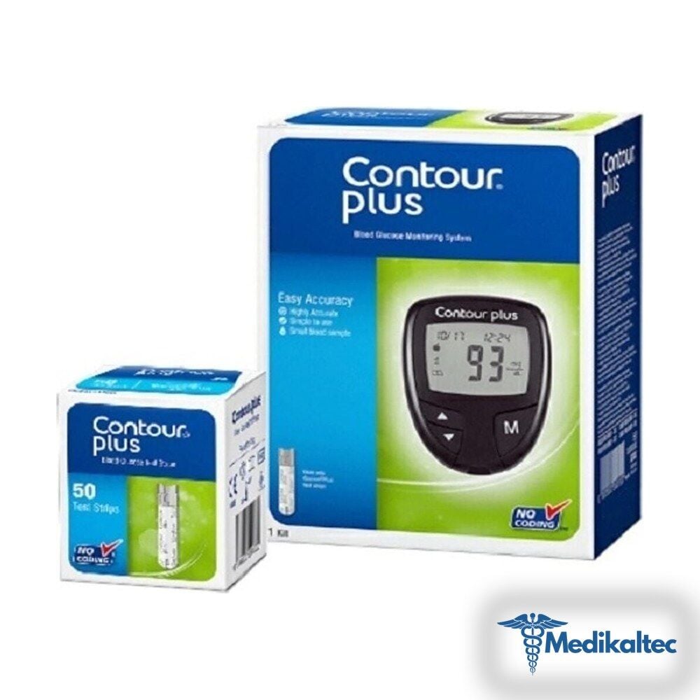 Medikaltec Contour Test Cihaz Seti + Strip Medikaltec3458 - Görsel 1 (Ön görünüm)