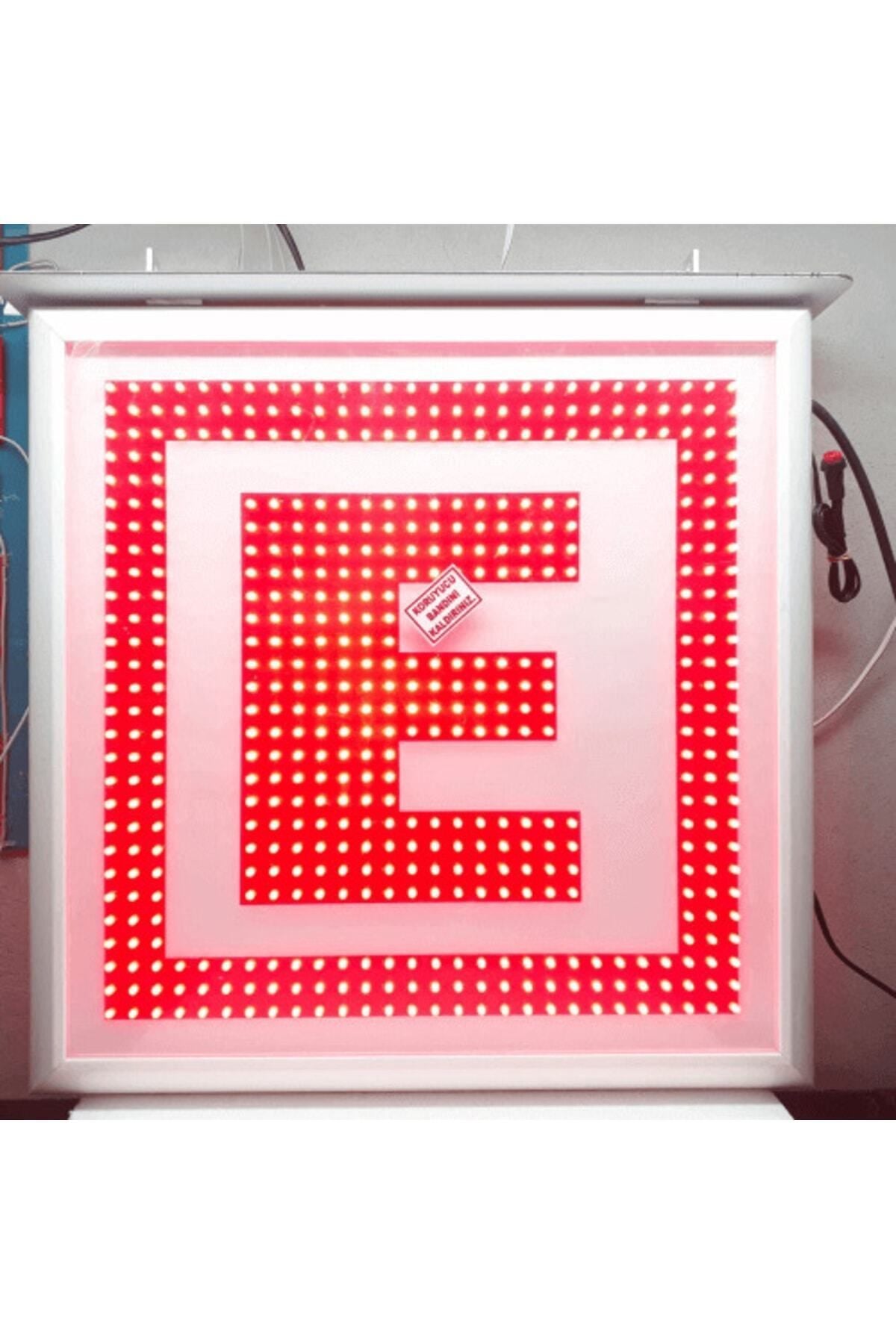 Medikaltec Eczane Tabelası E Logo Led Tabela Medikaltec2458 - Görsel 1 (Ön görünüm)