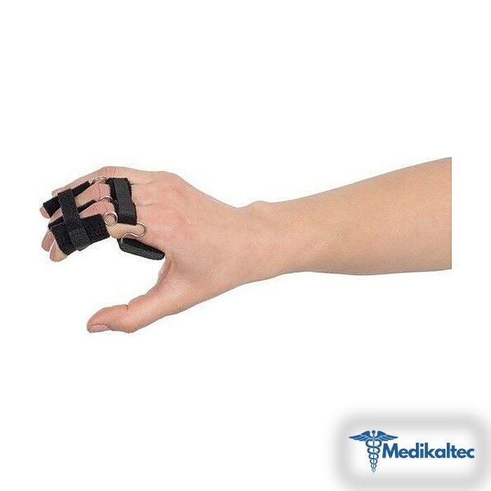 Medikaltec Üçlü Dinamik Parmak Rehabilitasyon Ateli PARMAK ÇEVRESİ(cm) 5-6 CM MEDİUM Medikaltec447 - Görsel 1 (Ön görünüm)