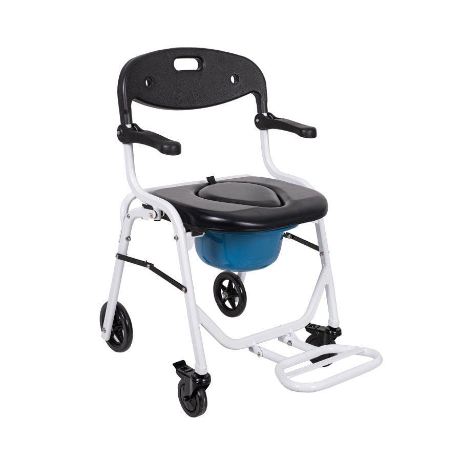 G540 Alüminyum Klozetli Banyo Sandalyesi MDKLCM496 - Görsel 1 (Ön görünüm)