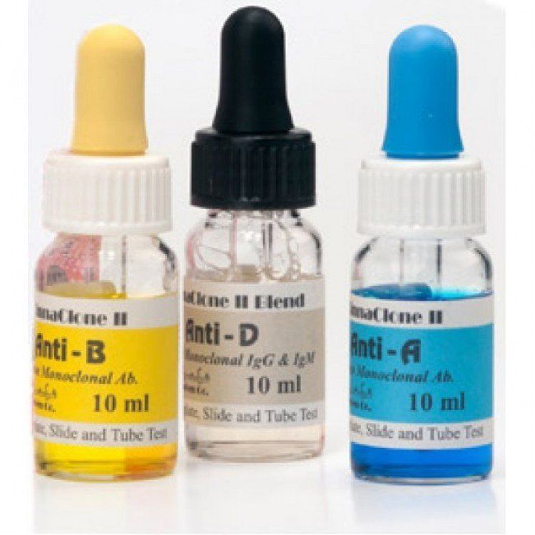 Medikaltec Kan Grubu Takımı Anti A-B-D 200 Test Diagnast
