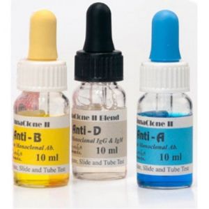 Medikaltec Kan Grubu Takımı Anti A-B-D 200 Test Diagnast