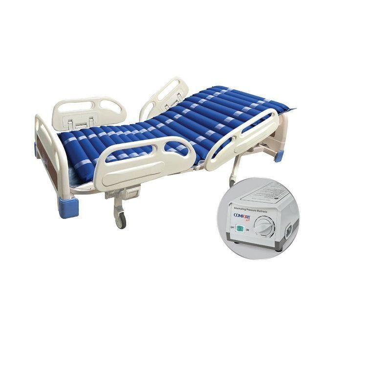 Medikaltec Boru Tipi Havalı Yatak Ventilasyonlu Cpr Hasta Yatağı Medikaltec3465 - Görsel 1 (Ön görünüm)