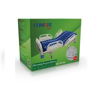 Medikaltec Boru Tipi Havalı Yatak Ventilasyonlu Cpr Hasta Yatağı Medikaltec3465 - Görsel 2 (Ön görünüm)
