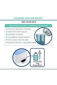 Medikaltec Hnk-hum-01 Ultrasonik Hava Nemlendirici
