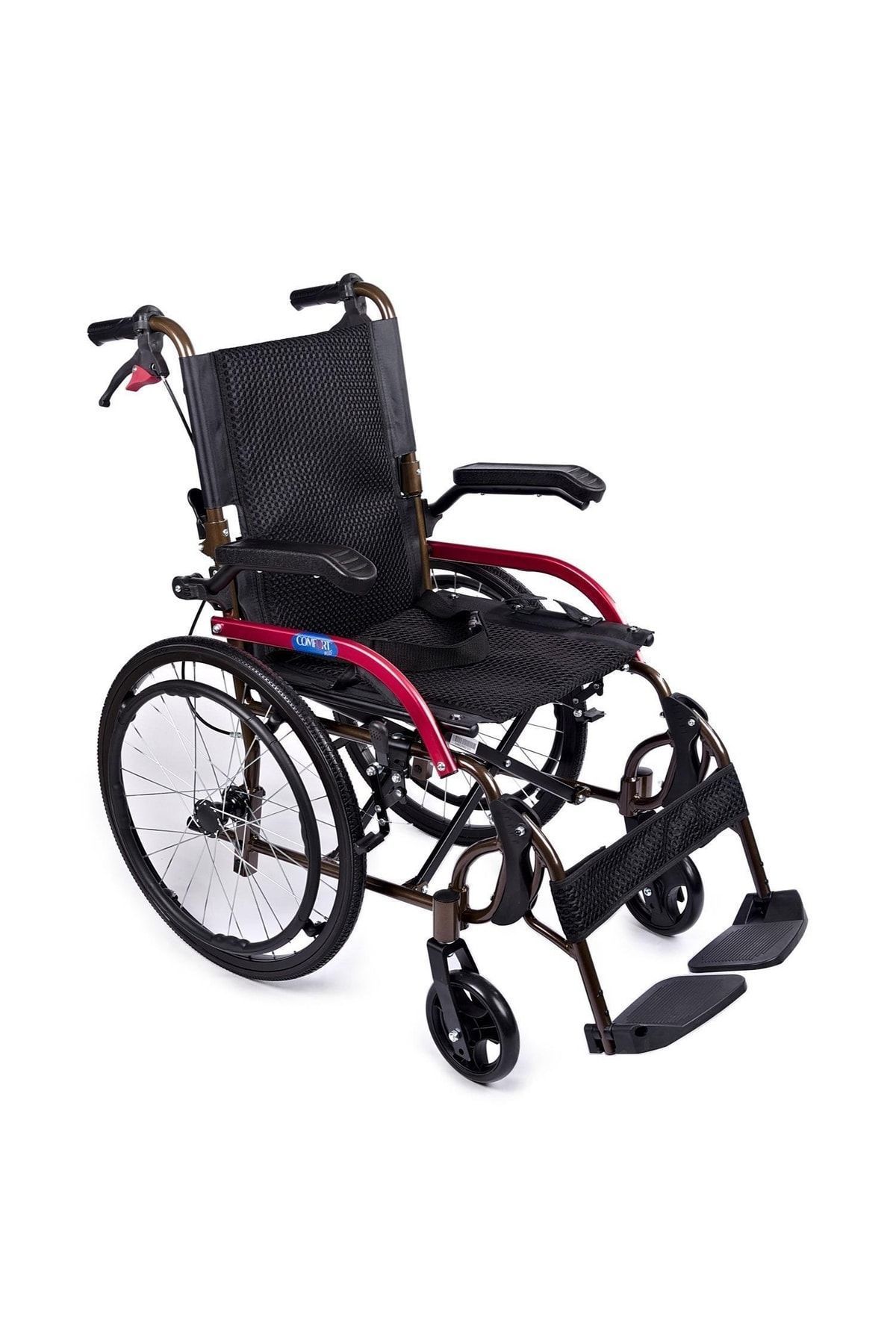 Medikaltec GK863LAJ-20 Alüminyum Özellikli Tekerlekli Sandalye Medikaltec4468 - Görsel 1 (Ön görünüm)