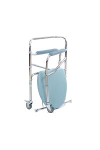 Medikaltec Uzun Kovalı Komot Sandalye Medikaltec3469 - Görsel 3 (Ön görünüm)