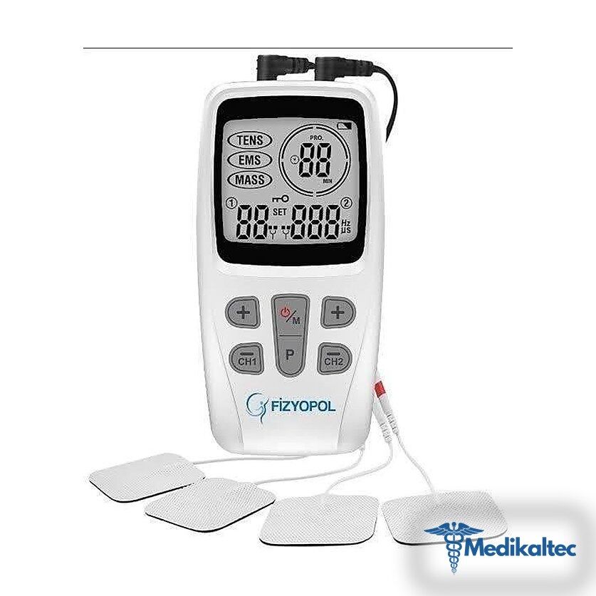 2 Kanallı Dijital Tens, Ems, Masaj Cihaz - Medikaltec 2 Kanallı Dijital Tens, Ems, Masaj Cihazı, Program - Görsel 1