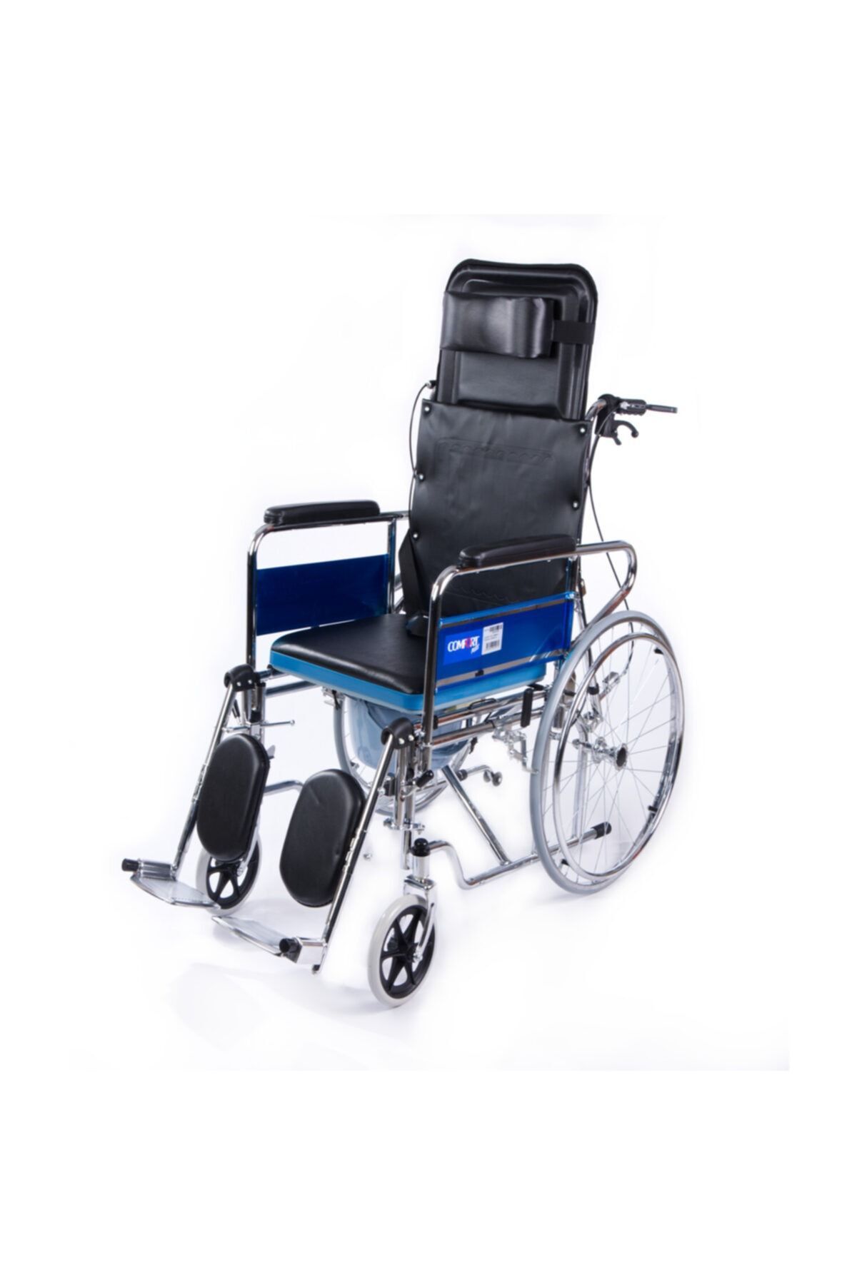 Medikaltec Ky609gc Sırtı Yatar Ayak Kalkar Tuvalet Özellikli Tekerlekli Sandalye