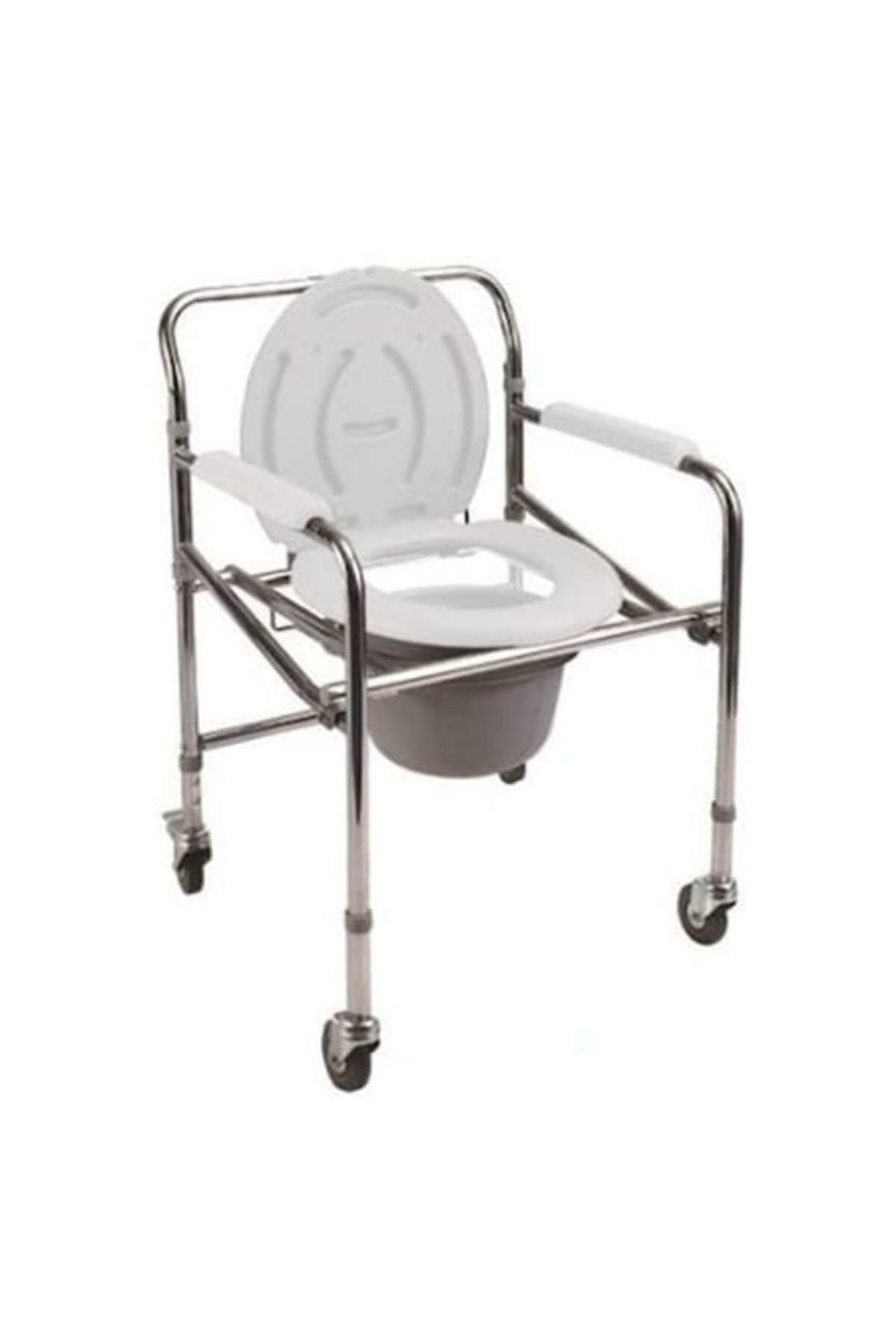 Medikaltec 311 Tuvaletli Tekerlekli Sandalye Medikaltec2474 - Görsel 1 (Ön görünüm)