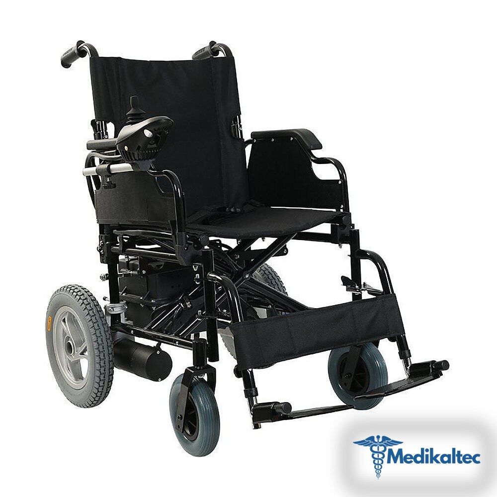 JT-100 Standart Akülü Tekerlekli Sandalye MDKLCM508 - Görsel 1 (Ön görünüm)