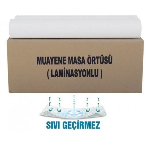 Lamine Rulo Muayene Masa Örtüsü 1 Adet R - Medikaltec Lamine Rulo Muayene Masa Örtüsü 1 Adet Rulo Medikaltec6924 - Görsel 1…