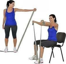 Medikaltec Egzersiz Bandı – 1 Metre Sarı Renk