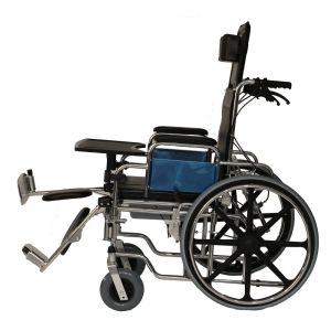 Poylin P615 Özellikli Tekerlekli Sandaly - Medikaltec Özellikli Tekerlekli Sandalye Medikaltec8055 - Görsel 2 (Ön görünüm)