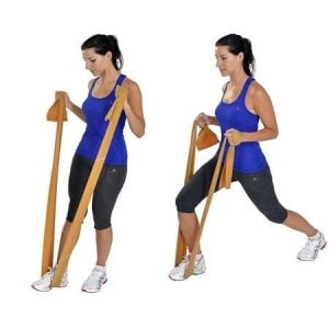 Medikaltec Egzersiz Bandı – 1 Metre Kırmızı Renk Medikaltec1464 - Görsel 1 (Ön görünüm)