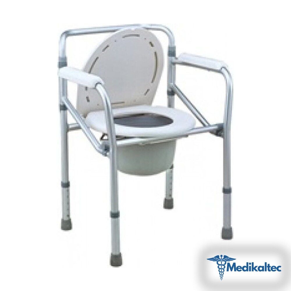 Medikaltec Commode - Tuvalet Yükselticisi-tekerleksiz Medikaltec4478 - Görsel 1 (Ön görünüm)