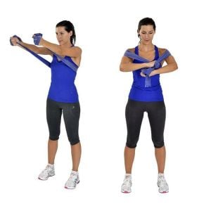 Medikaltec Egzersiz Bandı – 1 Metre Siyah Renk