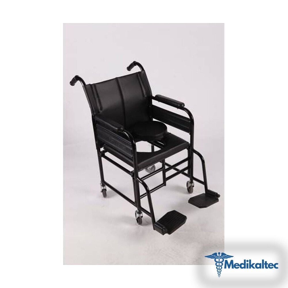 Medikaltec Hasta Tuvaleti Tekerlekli Sandalye Medikaltec3480 - Görsel 1 (Ön görünüm)