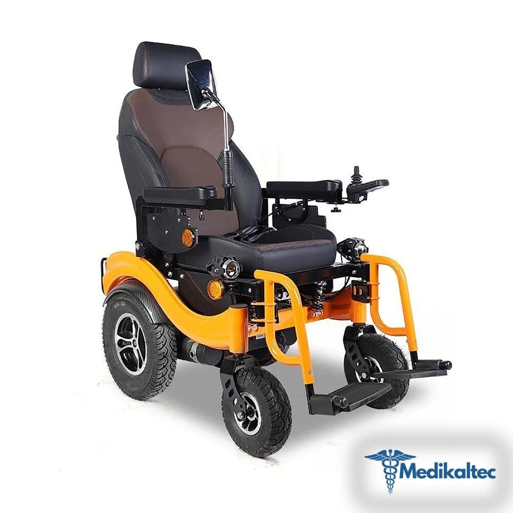 S250 Multi Fonksiyonel Akülü Tekerlekli Sandalye MDKLCM517 - Görsel 1 (Ön görünüm)