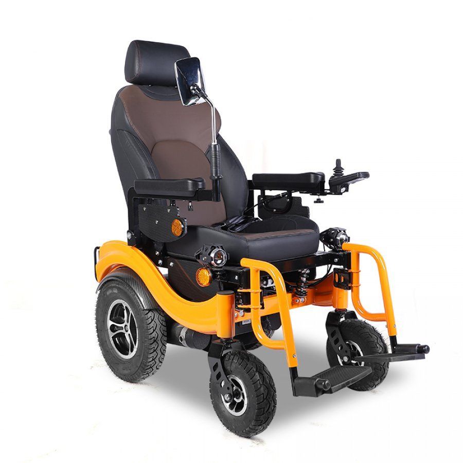 S250 Multi Fonksiyonel Akülü Tekerlekli Sandalye MDKLCM517 - Görsel 1 (Ön görünüm)