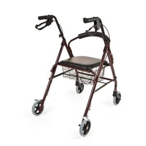 Comfort Plus DM9146 Ayak Pedallı Alüminy - Medikaltec Ayak Pedallı Alüminyum Rolatör