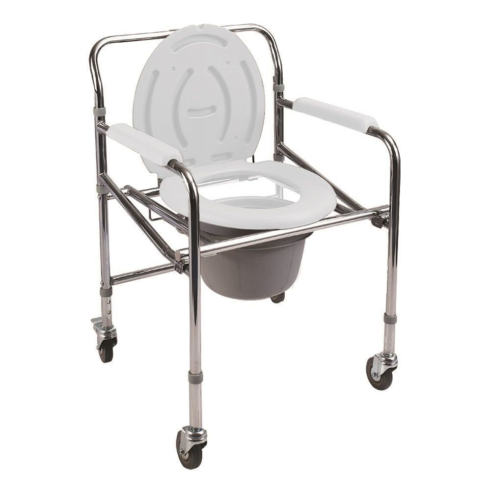 Medikaltec Klozetli Tekerlekli Sandalye P561