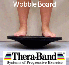 Medikaltec  Wobble Board Çok Yönlü Denge Tahtası