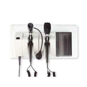 Honsun Duvara Monte Otoskop Oftalmoskop  - Medikaltec Duvara Monte Otoskop Oftalmoskop Set