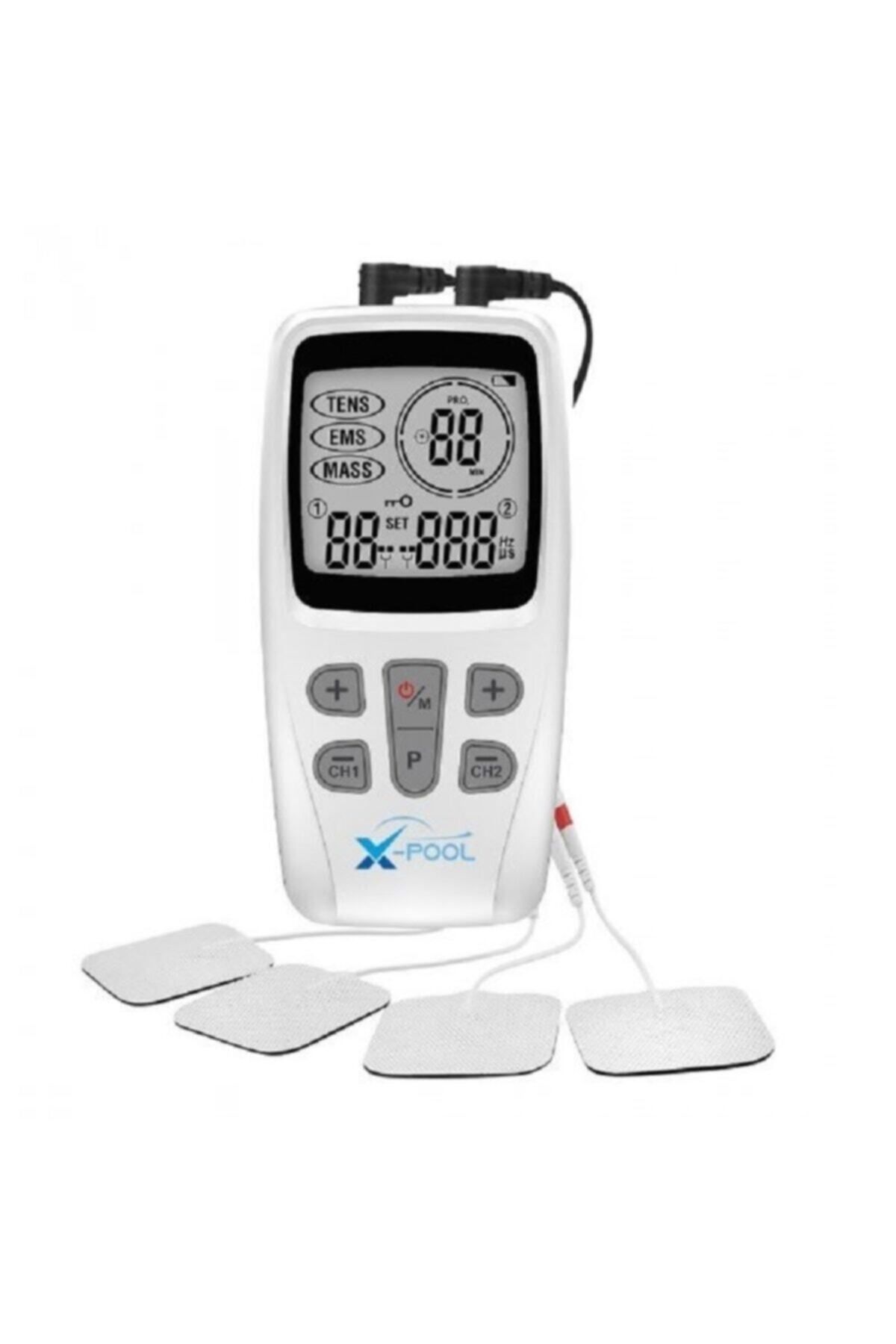 Medikaltec X Pool Tens Ems Masaj Cihazı Fonksiyonel Kolay Kullanım 2 Kanal 22 Program