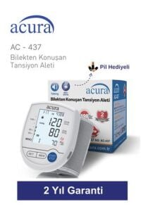 Medikaltec Dijital Ac-437 S Bilekten Ölçer Konuşan Tansiyon Aleti Pilli Bilek