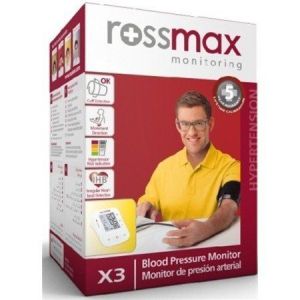 Rossmax X3 Tansiyon Ölçüm CihazıÜrün Mar - Medikaltec Rossmax X3 Tansiyon Ölçüm Cihazı Medikaltec6952 - Görsel 1 (Ön görünüm)