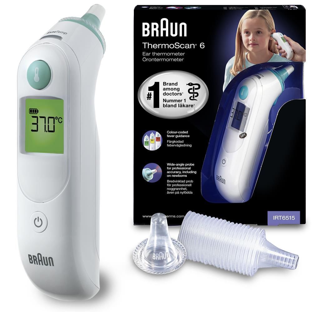 Braun IRT 6515 Thermoscan Kulaktan Ateş - Medikaltec IRT Thermoscan Kulaktan Ateş Ölçer Medikaltec9148 - Görsel 1 (Ön…