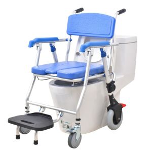 Comfort Plus DM-69U Tuvalet Özellikli Te - Medikaltec - Tuvalet Özellikli Tekerlekli Sandalye