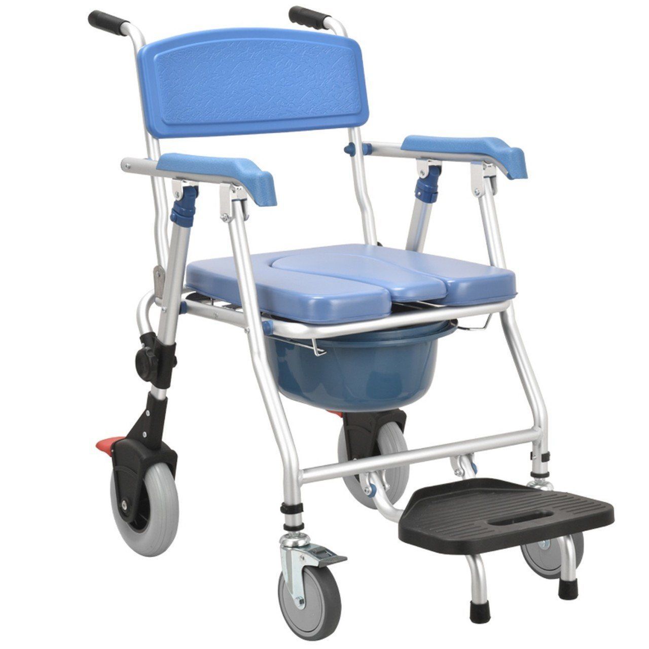 Comfort Plus DM-69U Tuvalet Özellikli Te - Medikaltec - Tuvalet Özellikli Tekerlekli Sandalye