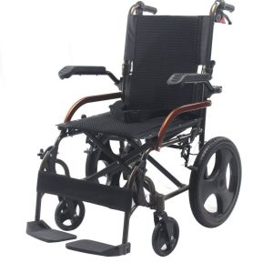 Medikaltec  GK863LABJ-12 Jet Black Transfer Alüminyum Tekerlekli Sandalye