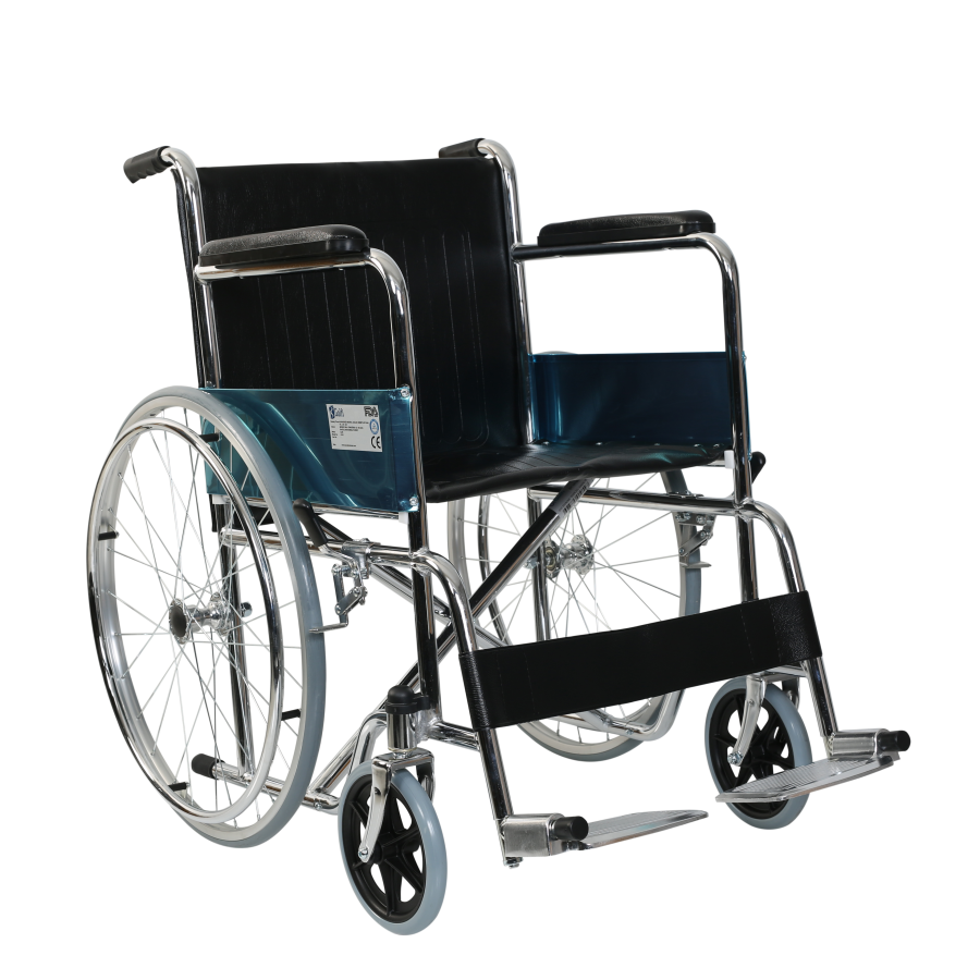 G101 Standart Tekerlekli Sandalye MDKLCM537 - Görsel 1 (Ön görünüm)