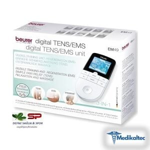 Beurer EM 49 Elektrodlu Dijital Tens Cih - Medikaltec EM Elektrodlu Dijital Tens Cihazı - Görsel 4