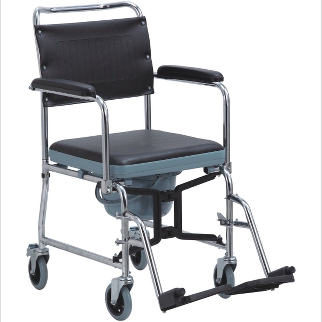 Comfort Plus KY689 Banyo ve Tuvalet Özel - Medikaltec Banyo ve Tuvalet Özellikli Tekerlekli Sandalye Medikaltec9154 - Görsel…