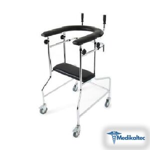 Medikaltec Haraketli Yürüme Cihazı Yetişkin Aksillar Destekli Walker Medikaltec5655 - Görsel 1 (Ön görünüm)