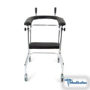 Medikaltec Haraketli Yürüme Cihazı Yetişkin Aksillar Destekli Walker Medikaltec5655 - Görsel 4 (Ön görünüm)