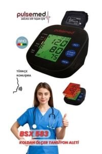 Medikaltec Türkçe Konuşan Dijital Tansiyon Ölçüm Cihazı Bsx583